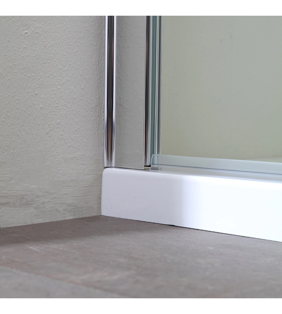 BOX DOCCIA WALK-IN CROMATO, 120X190 CM